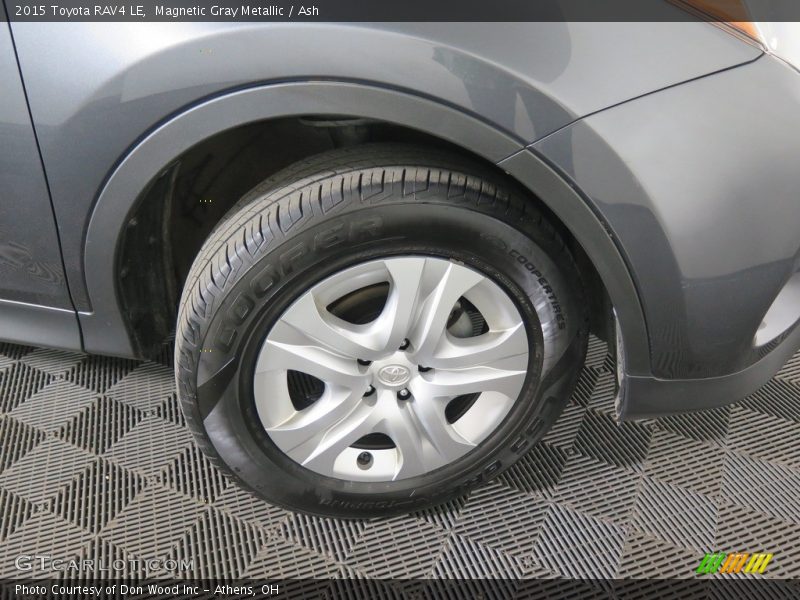 Magnetic Gray Metallic / Ash 2015 Toyota RAV4 LE