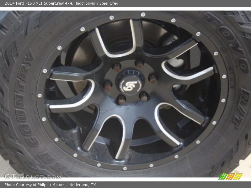 Ingot Silver / Steel Grey 2014 Ford F150 XLT SuperCrew 4x4