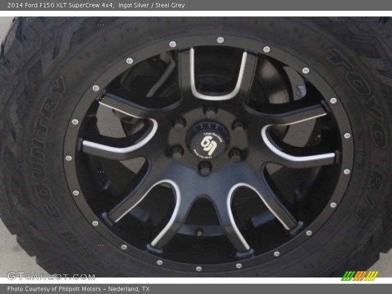 Ingot Silver / Steel Grey 2014 Ford F150 XLT SuperCrew 4x4