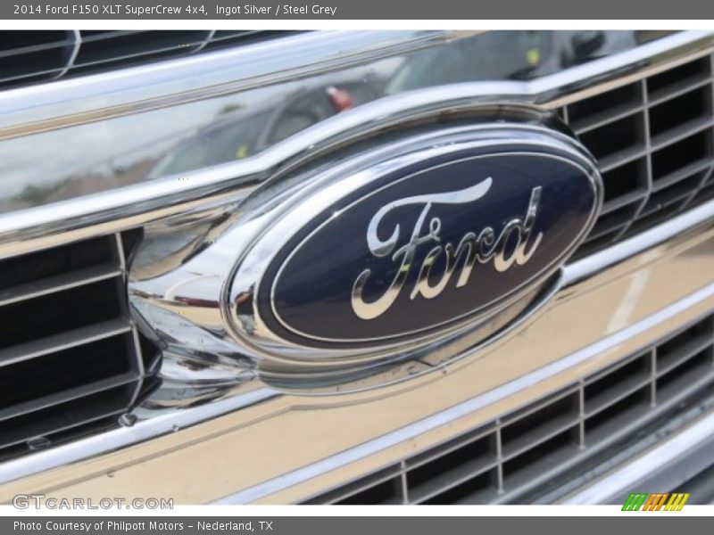 Ingot Silver / Steel Grey 2014 Ford F150 XLT SuperCrew 4x4