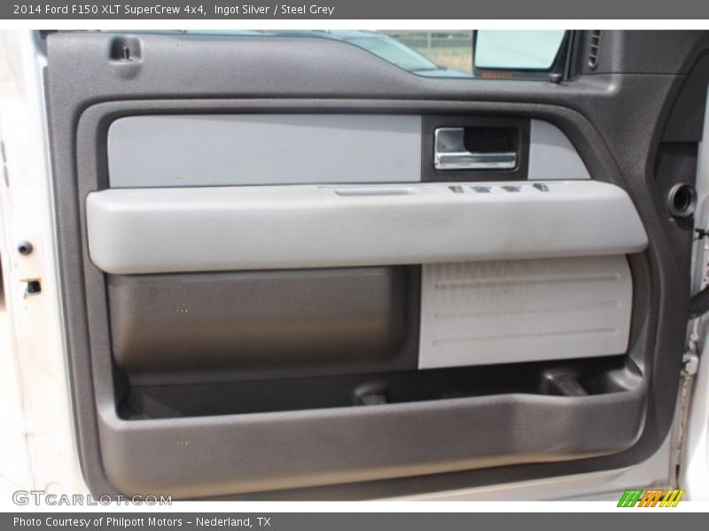Ingot Silver / Steel Grey 2014 Ford F150 XLT SuperCrew 4x4