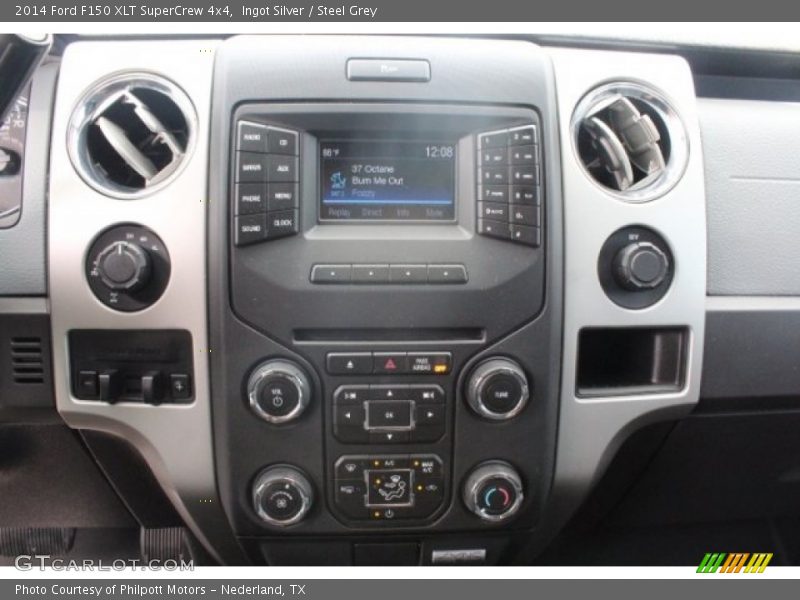 Ingot Silver / Steel Grey 2014 Ford F150 XLT SuperCrew 4x4