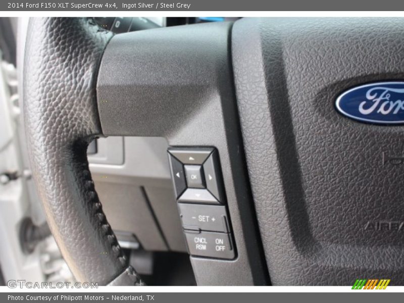 Ingot Silver / Steel Grey 2014 Ford F150 XLT SuperCrew 4x4