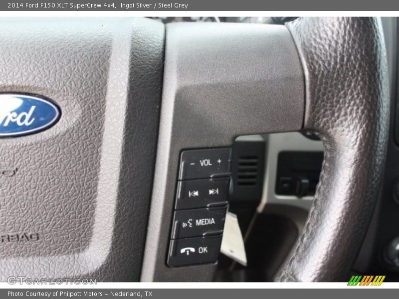 Ingot Silver / Steel Grey 2014 Ford F150 XLT SuperCrew 4x4
