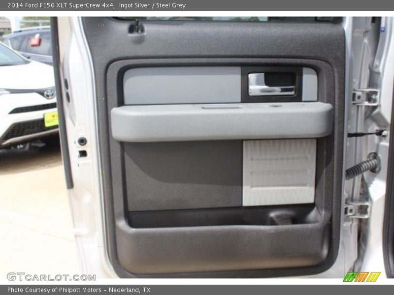Ingot Silver / Steel Grey 2014 Ford F150 XLT SuperCrew 4x4