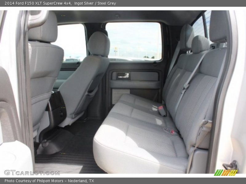 Ingot Silver / Steel Grey 2014 Ford F150 XLT SuperCrew 4x4