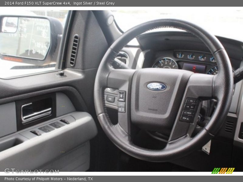 Ingot Silver / Steel Grey 2014 Ford F150 XLT SuperCrew 4x4