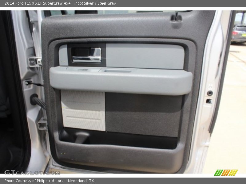 Ingot Silver / Steel Grey 2014 Ford F150 XLT SuperCrew 4x4