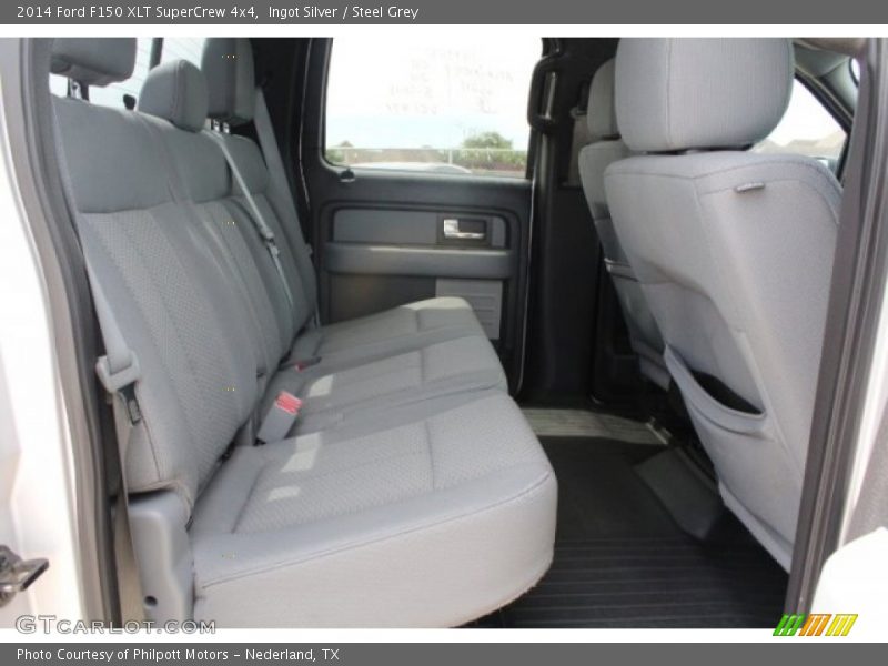 Ingot Silver / Steel Grey 2014 Ford F150 XLT SuperCrew 4x4