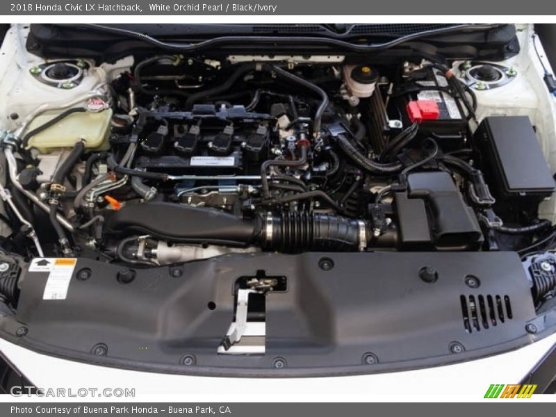  2018 Civic LX Hatchback Engine - 1.5 Liter Turbocharged DOHC 16-Valve 4 Cylinder