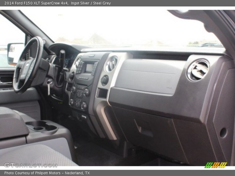 Ingot Silver / Steel Grey 2014 Ford F150 XLT SuperCrew 4x4