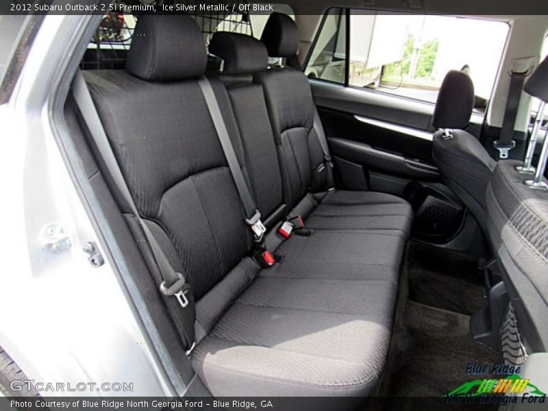 Ice Silver Metallic / Off Black 2012 Subaru Outback 2.5i Premium