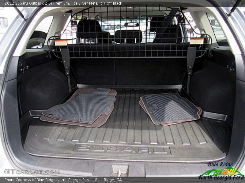 Ice Silver Metallic / Off Black 2012 Subaru Outback 2.5i Premium