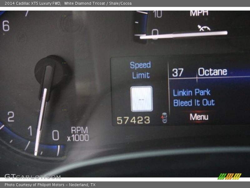 White Diamond Tricoat / Shale/Cocoa 2014 Cadillac XTS Luxury FWD