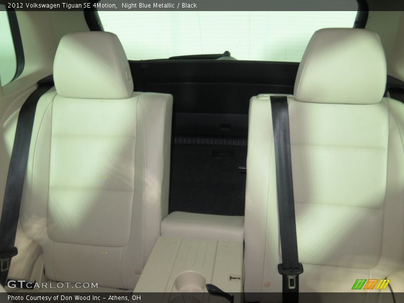 Night Blue Metallic / Black 2012 Volkswagen Tiguan SE 4Motion