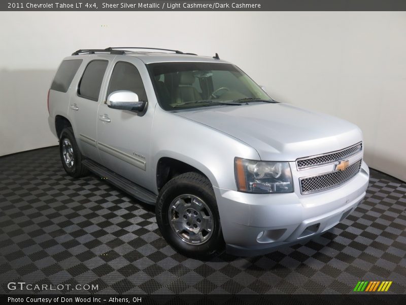 Sheer Silver Metallic / Light Cashmere/Dark Cashmere 2011 Chevrolet Tahoe LT 4x4