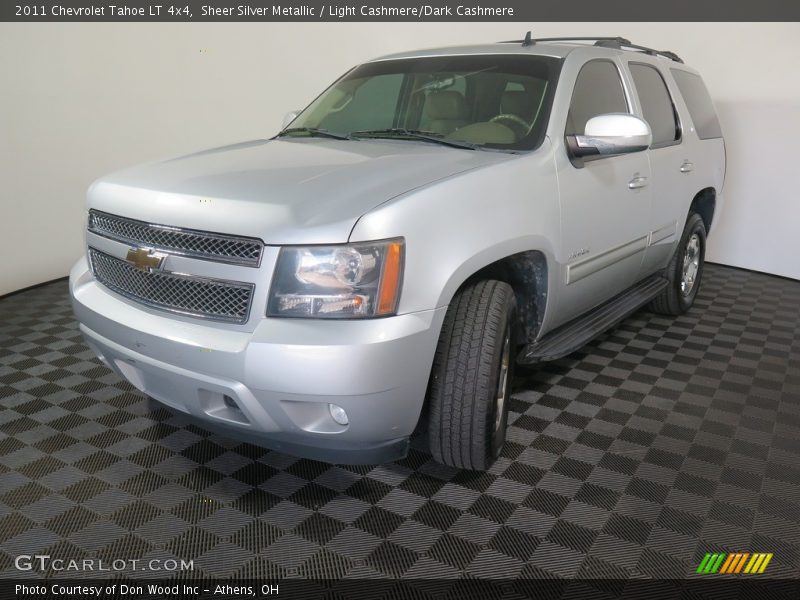 Sheer Silver Metallic / Light Cashmere/Dark Cashmere 2011 Chevrolet Tahoe LT 4x4