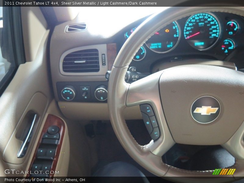 Sheer Silver Metallic / Light Cashmere/Dark Cashmere 2011 Chevrolet Tahoe LT 4x4
