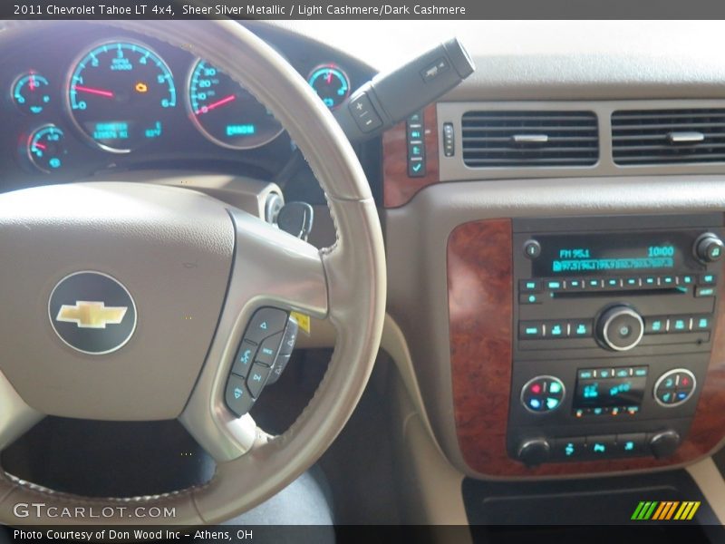 Sheer Silver Metallic / Light Cashmere/Dark Cashmere 2011 Chevrolet Tahoe LT 4x4