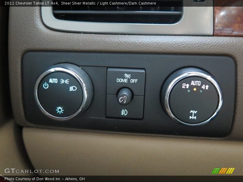 Sheer Silver Metallic / Light Cashmere/Dark Cashmere 2011 Chevrolet Tahoe LT 4x4