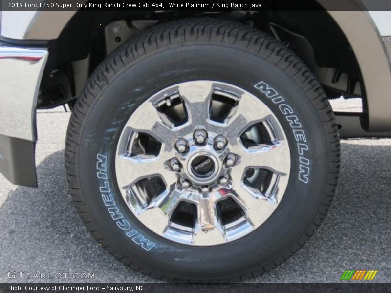  2019 F250 Super Duty King Ranch Crew Cab 4x4 Wheel