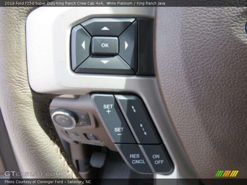 White Platinum / King Ranch Java 2019 Ford F250 Super Duty King Ranch Crew Cab 4x4