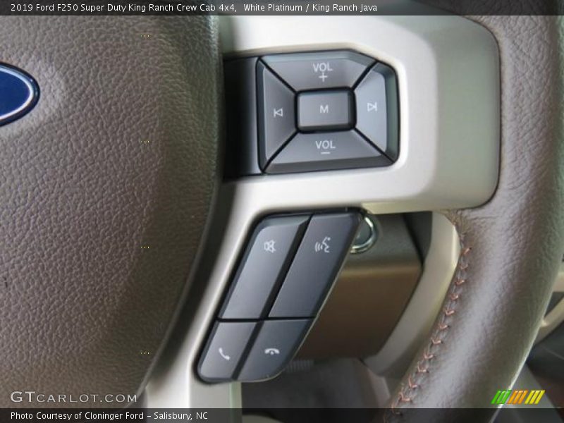White Platinum / King Ranch Java 2019 Ford F250 Super Duty King Ranch Crew Cab 4x4