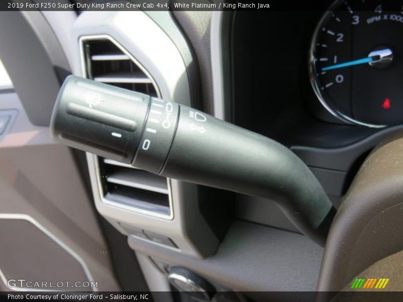 White Platinum / King Ranch Java 2019 Ford F250 Super Duty King Ranch Crew Cab 4x4