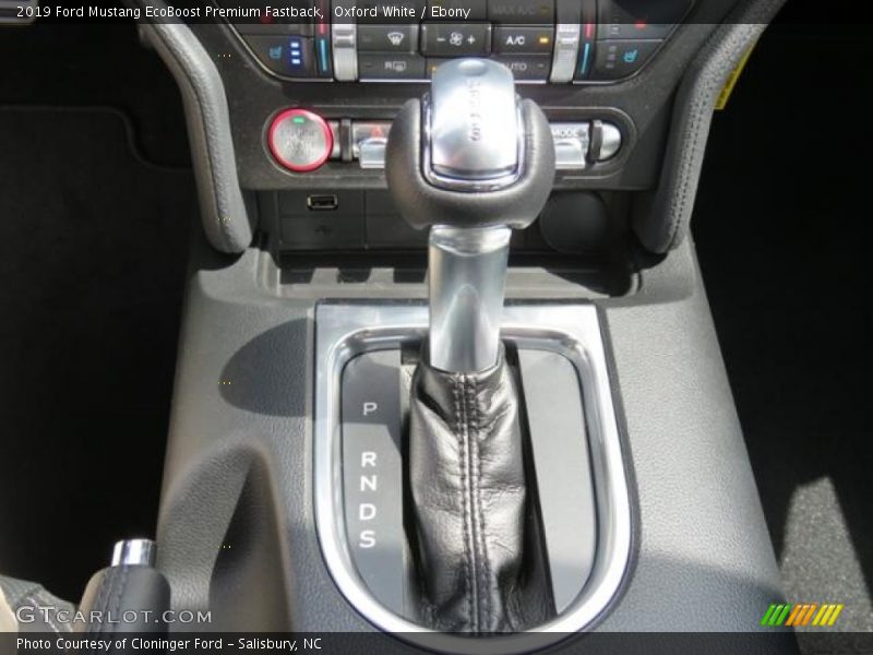  2019 Mustang EcoBoost Premium Fastback 10 Speed Automatic Shifter