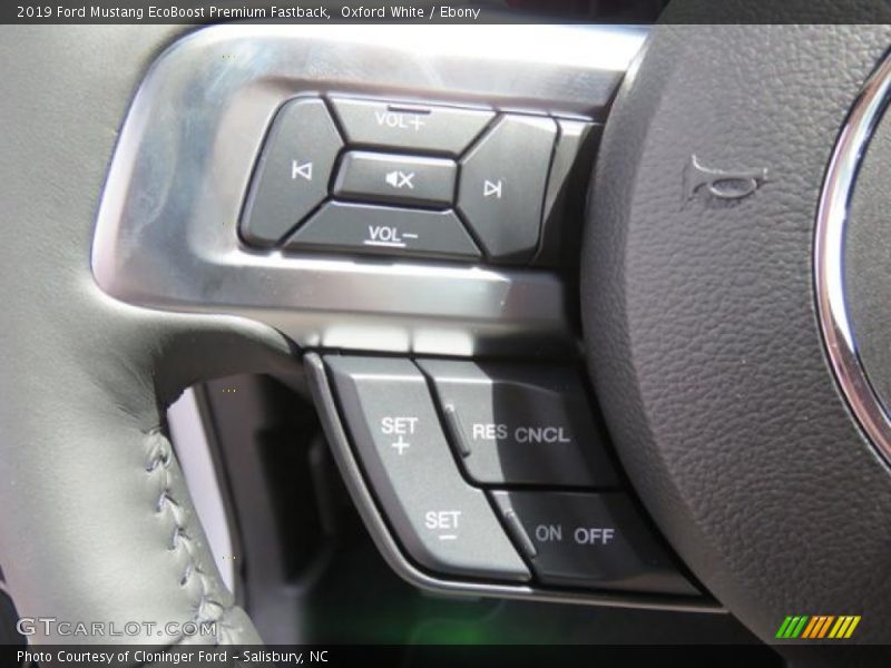 Controls of 2019 Mustang EcoBoost Premium Fastback