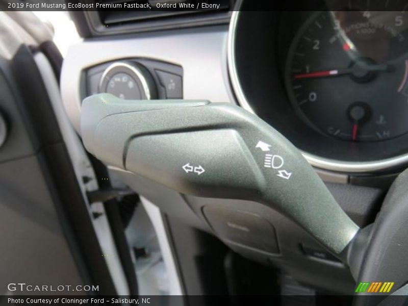 Controls of 2019 Mustang EcoBoost Premium Fastback