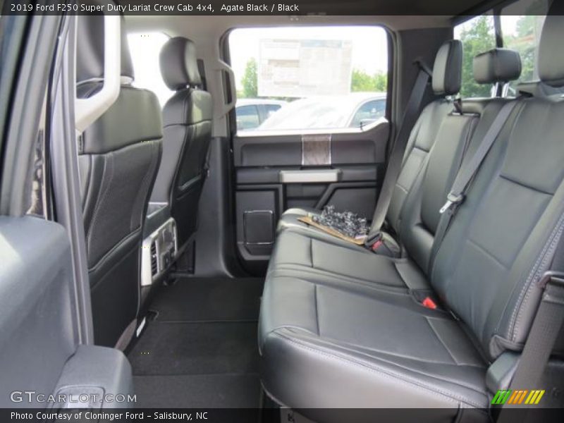Rear Seat of 2019 F250 Super Duty Lariat Crew Cab 4x4
