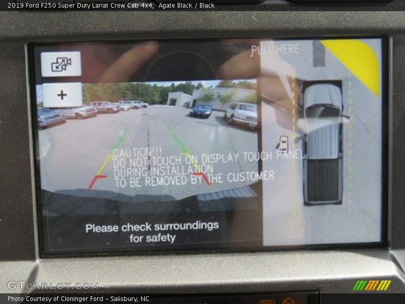Agate Black / Black 2019 Ford F250 Super Duty Lariat Crew Cab 4x4