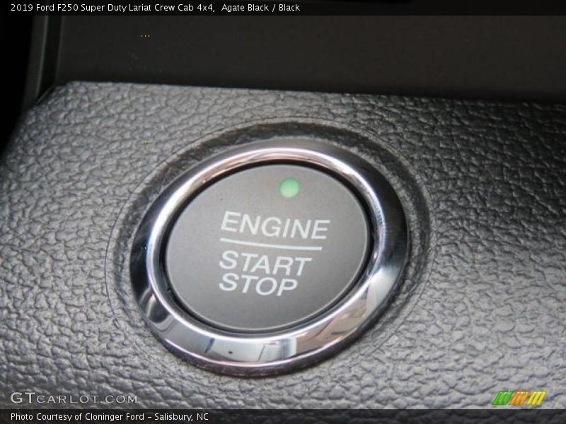 Agate Black / Black 2019 Ford F250 Super Duty Lariat Crew Cab 4x4