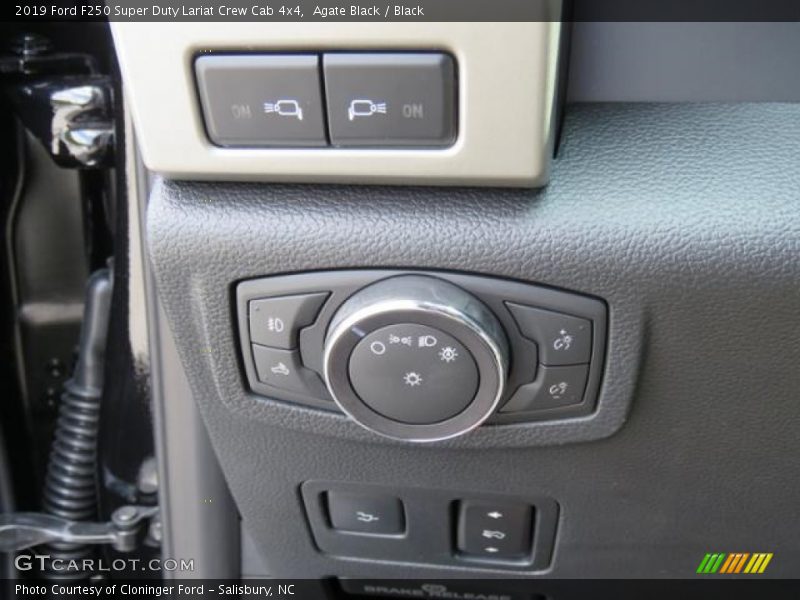 Controls of 2019 F250 Super Duty Lariat Crew Cab 4x4
