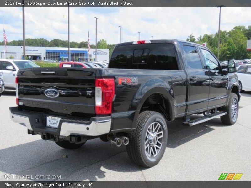 2019 F250 Super Duty Lariat Crew Cab 4x4 Agate Black