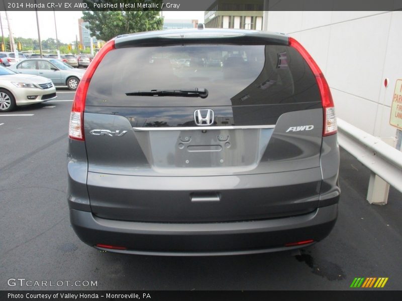 Polished Metal Metallic / Gray 2014 Honda CR-V EX AWD