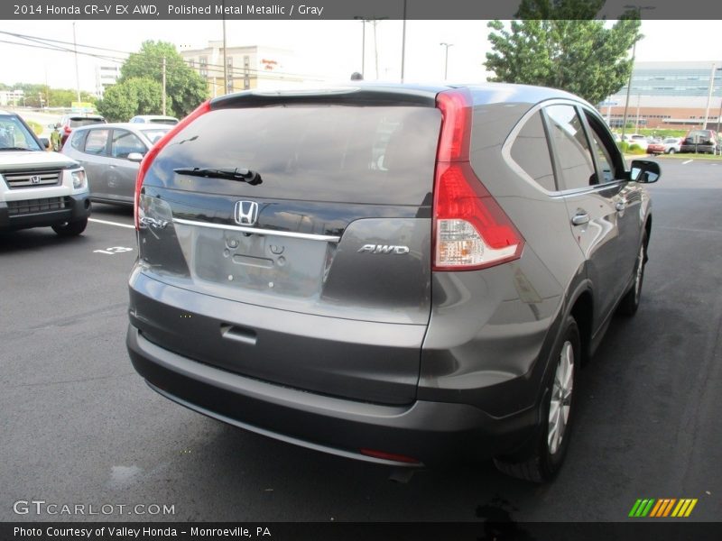 Polished Metal Metallic / Gray 2014 Honda CR-V EX AWD
