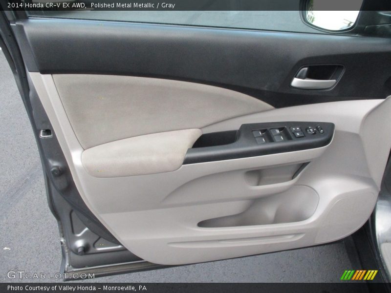 Polished Metal Metallic / Gray 2014 Honda CR-V EX AWD