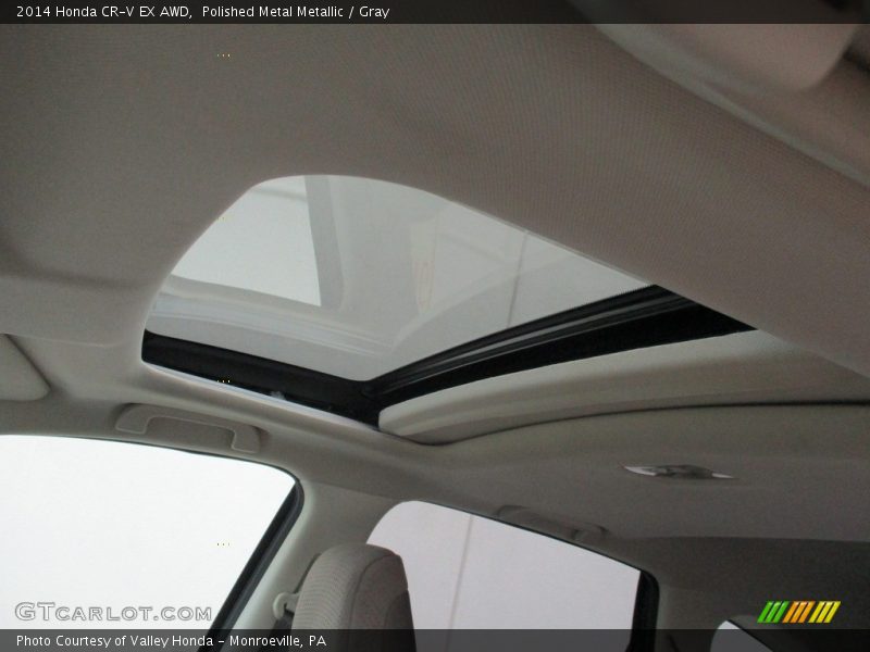 Polished Metal Metallic / Gray 2014 Honda CR-V EX AWD