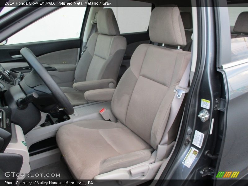 Polished Metal Metallic / Gray 2014 Honda CR-V EX AWD