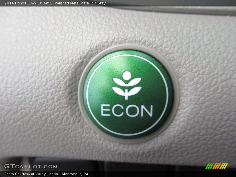 Polished Metal Metallic / Gray 2014 Honda CR-V EX AWD