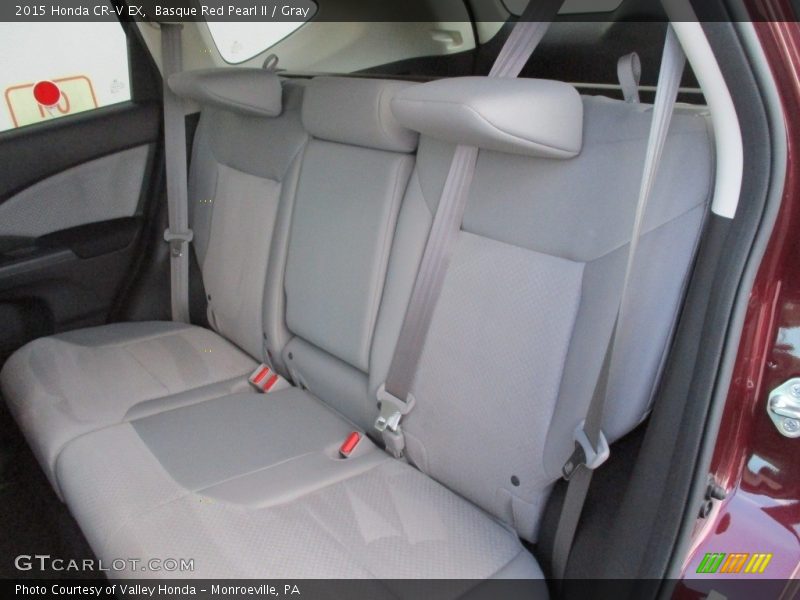 Basque Red Pearl II / Gray 2015 Honda CR-V EX
