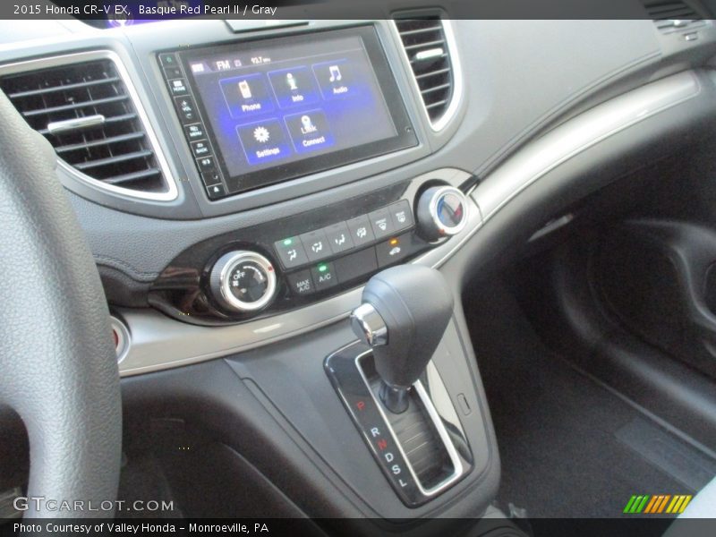 Basque Red Pearl II / Gray 2015 Honda CR-V EX