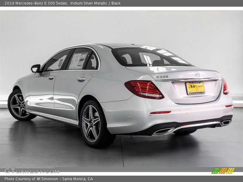 Iridium Silver Metallic / Black 2019 Mercedes-Benz E 300 Sedan