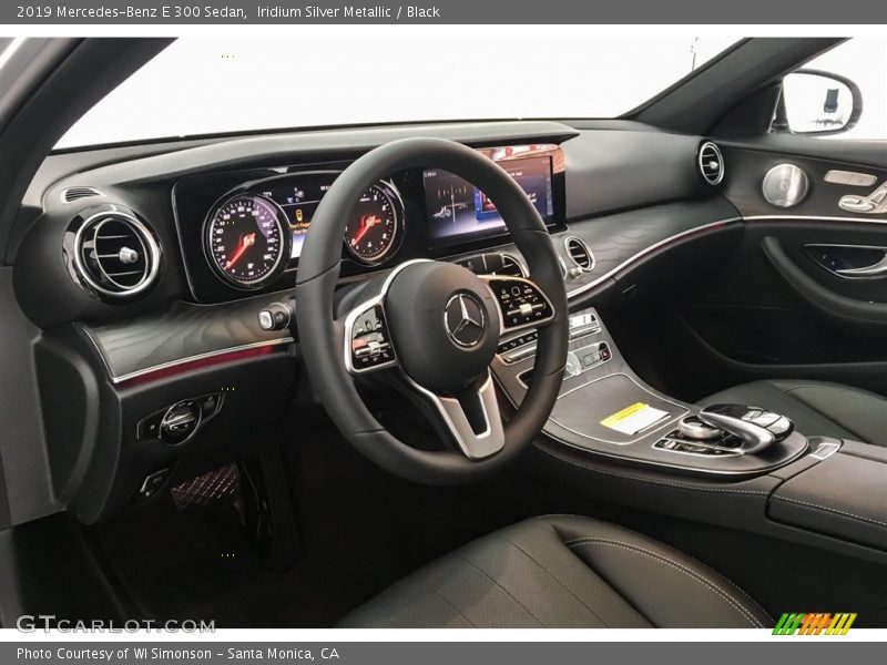 Iridium Silver Metallic / Black 2019 Mercedes-Benz E 300 Sedan