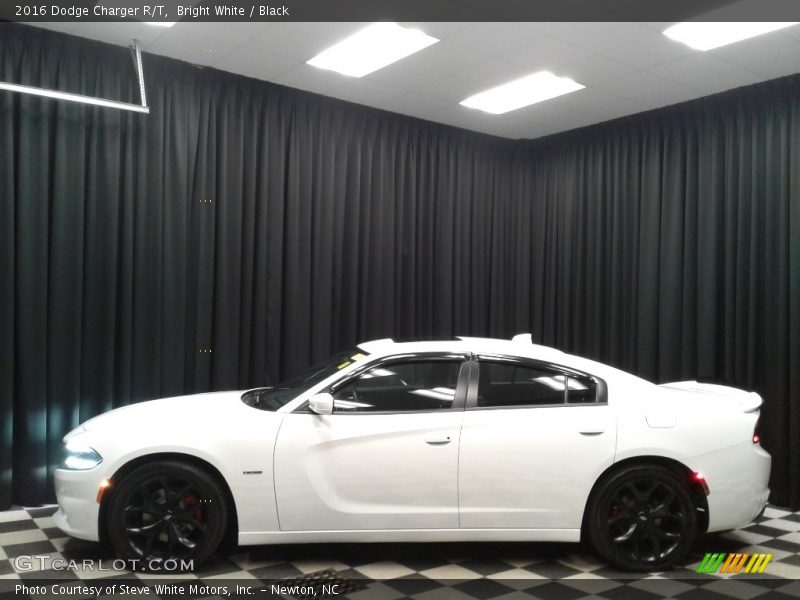 Bright White / Black 2016 Dodge Charger R/T