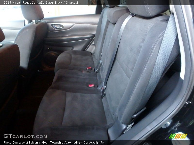 Super Black / Charcoal 2015 Nissan Rogue SV AWD