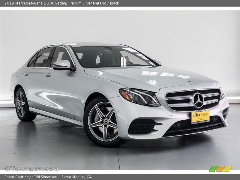 Iridium Silver Metallic / Black 2019 Mercedes-Benz E 300 Sedan