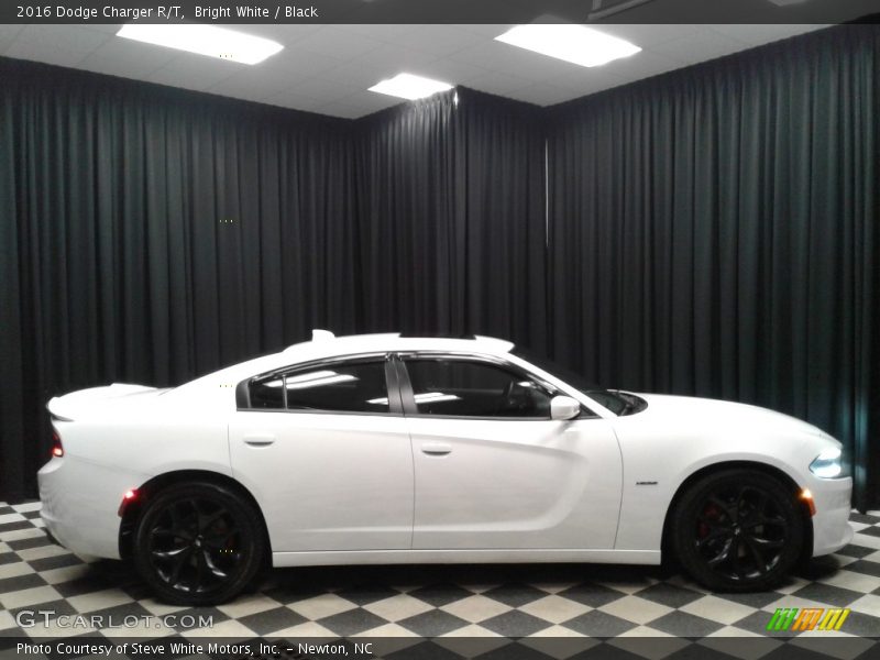 Bright White / Black 2016 Dodge Charger R/T